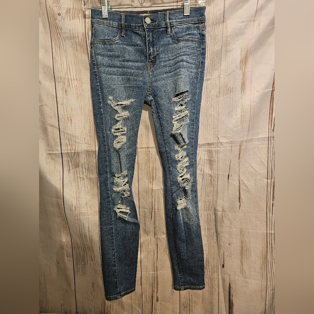 Pacsun Distressed Blue Jegging Jeans for Women Size 25